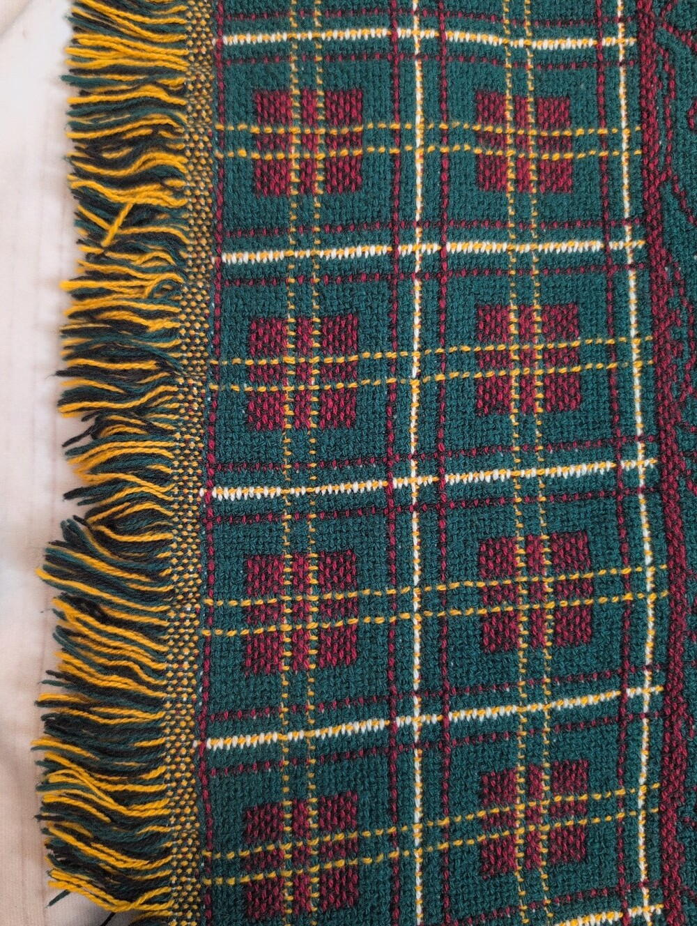 Vintage Goodwin Weavers Game Bird Tapestry Throw Blanket 46x66 Cotton USA - Picture 3 of 10